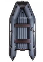 Аква-3200 НДНД графит-черный (Лодка ПВХ под мотор)