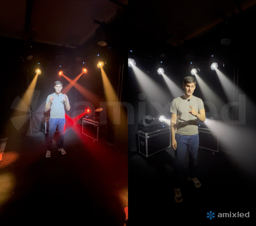 Cветовая голова Amixled WASH 19x15Z