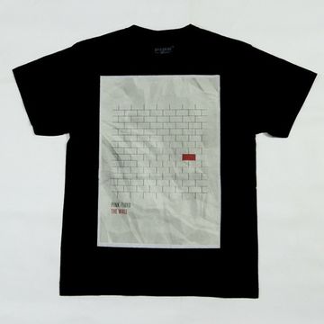 Футболка Pink Floyd The wall (красный кирпичик) (211)