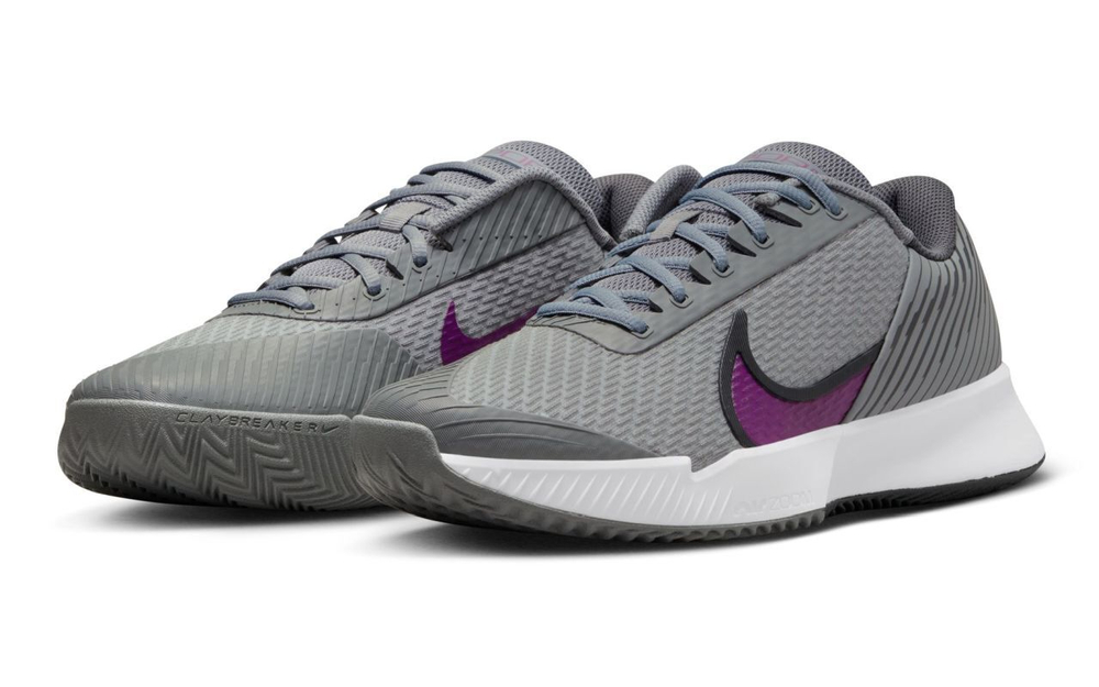 Теннисные кроссовки Nike Zoom Vapor Pro 2 Clay - Gray