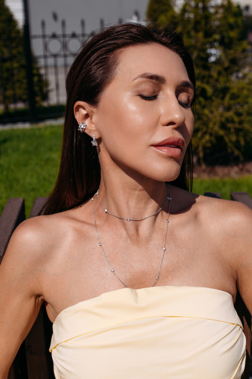 Колье - трансформер с фиантами