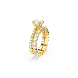 STILLA:RING DOUBLE WHI/GOS 55