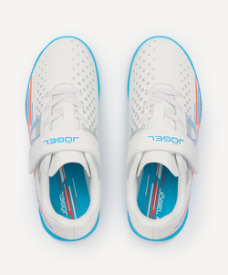 Бутсы зальные Evofly IN Talant White/blue, детский