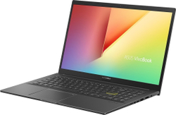 Ноутбук ASUS VivoBook S15 M513UA-BQ319T AMD Ryzen 5 5500U/16Gb/1Tb SSD Nvme/15.6; IPS FHD AG (1920x1080) WiFi/BT/Windows 10 Home/Indie Black/Aluminum cover