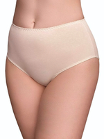 Высокие трусы-слипы из мягкого натурального хлопка (Размер: 58) (Цвет: черный)