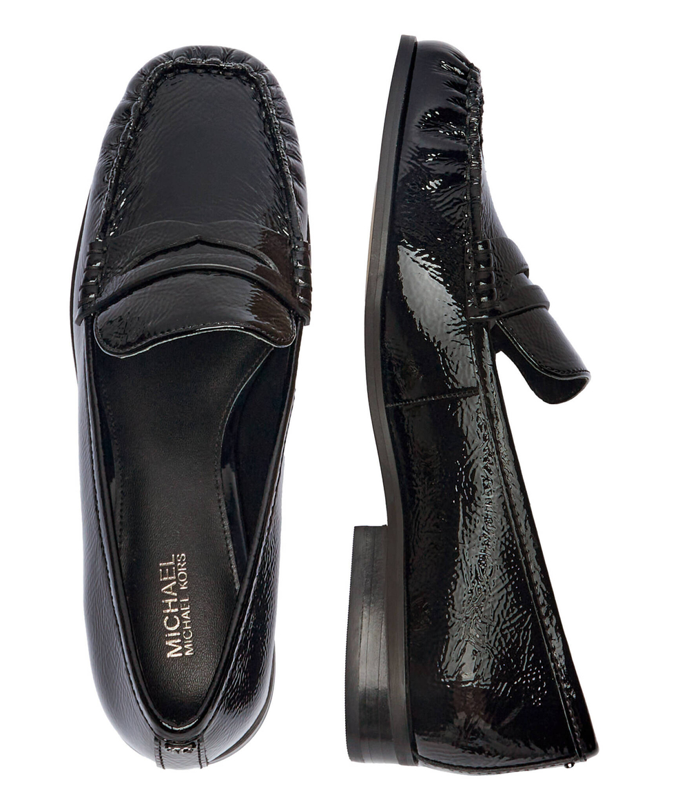 Кожаные мокасины Michael Kors - черный(40F4CSFP1A)