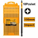 Биты ударные IMPACT РН1х150мм 10 шт. INGCO SDBIM11PH163 INDUSTRIAL