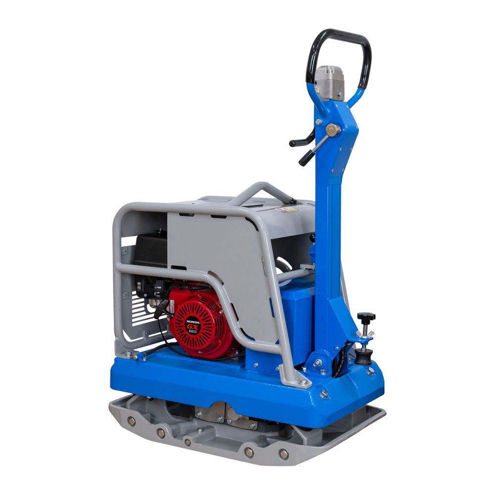 Виброплита реверсивная CIMAR CPC-405-H гидравлика - [430 кг / 50 кН / Honda GX390] бензиновая, эл. старт.