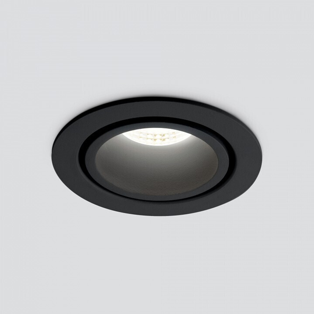 Встраиваемый светильник Elektrostandard 15267/LED 7W 4200K белый/серебро