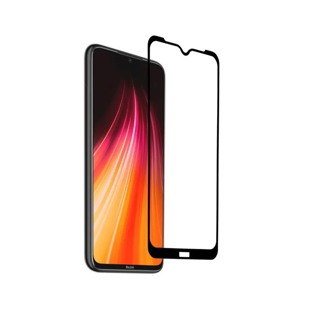 Защитное стекло 6D с олеофобным покрытием для Xiaomi Redmi Note 8T, черные рамки, Veason