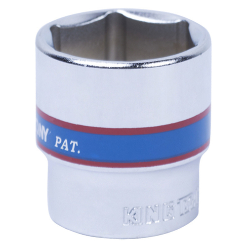 KING TONY (333524M) Головка торцевая стандартная шестигранная 3/8", 24 мм