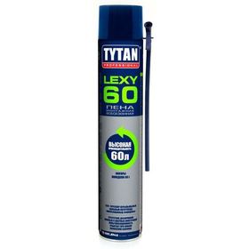 Пена монтажная Tytan Professional Lexy 60 (84316) (выход 60 л) 750 мл