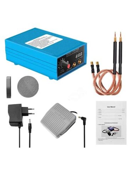 Высокомощный портативный сварочный аппарат для точечной сварки 5000 Вт с педалью