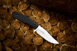 Туристический нож Asket AUS-10Co (Cryo) StoneWash Kydex