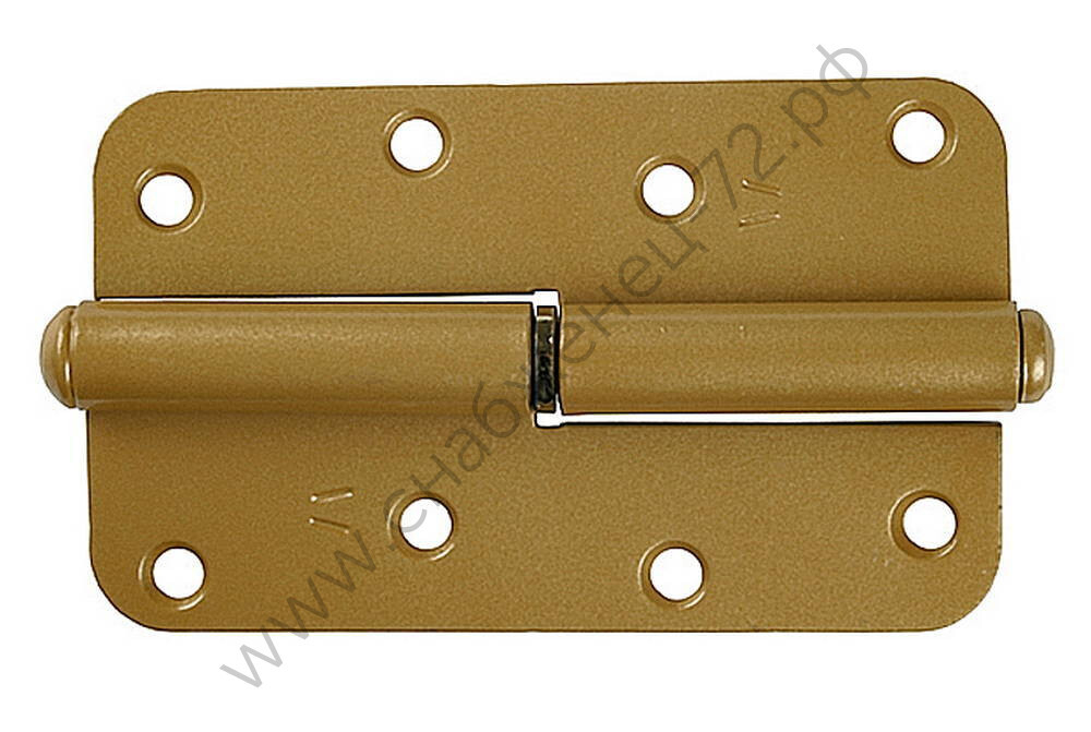 ПН-110 110x41х2.8 мм, левая, цвет белый, карточная петля (37651-110L)