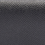 Balenciaga Grain Calfskin Coin Purse, Card Holder Women"s Black