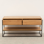 Туалетный столик с ящиками и полкой из дикого дуба