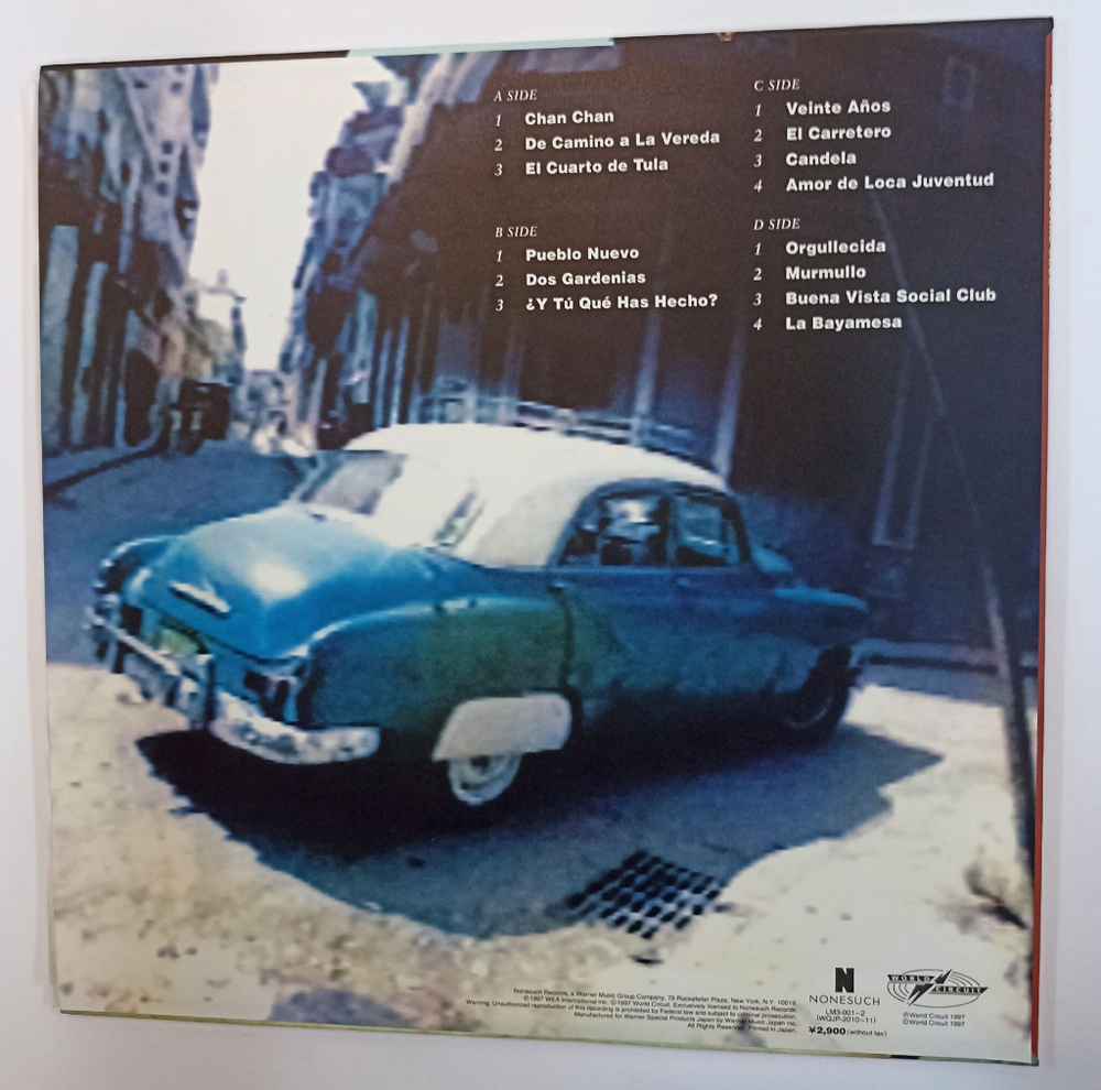 Винтажная виниловая пластинка LP Buena Vista Social Club 2LP (Japan 1997)