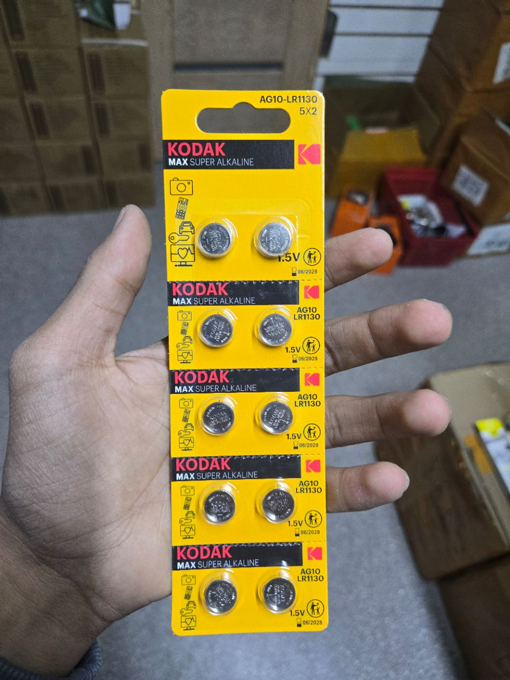 Батарейка Kodak Кодак AG10