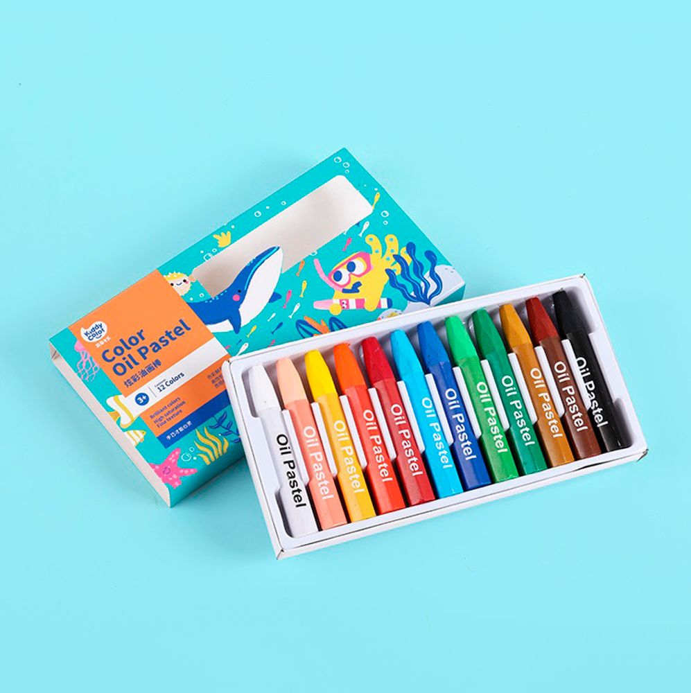Пастельные мелки Kiddy Color, 12 цветов