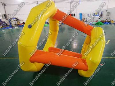 Надувной водный аттракцион "Корзина для баскетбола" 1,5*1,5*1,5 м