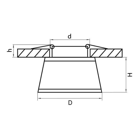 Встраиваемый светодиодный светильник Lightstar Maturo 072172