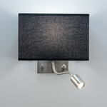 Citiluх Декарт CL704301 Бра с чёрным абажуром и диммером