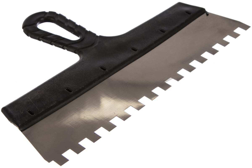 Фасадный зубчатый шпатель 300 мм Зубр МАСТЕР 10078-30-10