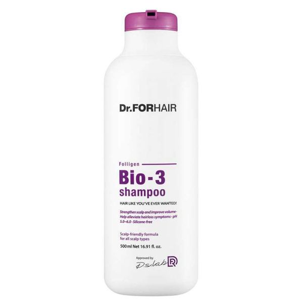 Dr. ForHair Folligen BIO-3 Shampoo- Шампунь от выпадения 500 мл.