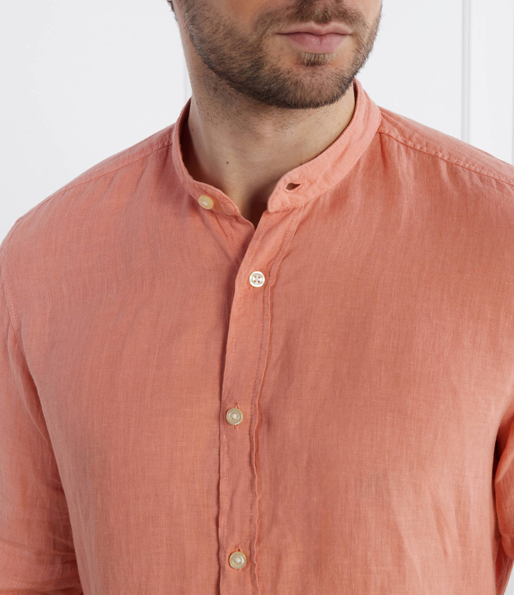 Льняная рубашка Race BOSS ORANGE - лососевый(50489339)