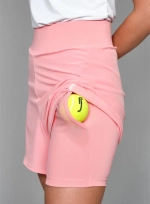 Шорты для девочек Girl's Performance Court Shorts - 2 in 1 With Ball Pockets (Soft Pink/White, 222J303821)