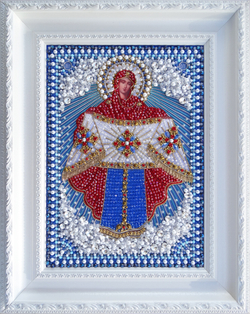 И-22 Набор для вышивания хрустальными камнями Покров Пресвятой Богородицы