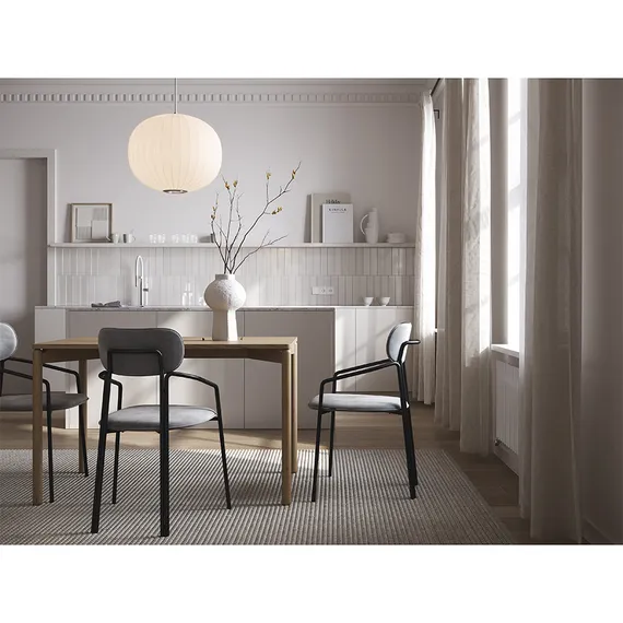 Стул Ror, Round, серый велюр