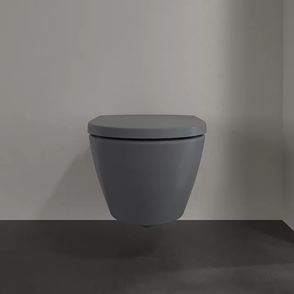 Унитаз подвесной Villeroy&Boch Subway 2.0 5614R0I4 графит