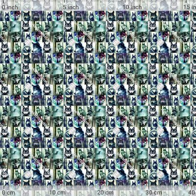 Коллаж Волк by LalaChandra Art 588 DPI