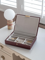 Органайзер для украшений Stackers Classic Jewellery Box Lid - Taupe Woven (Sage Green / светло-зеленый / Sage Green)