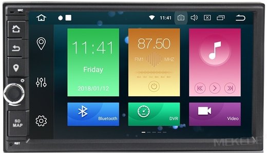 2DIN магнитола (экран 7") - Carmedia MKD-7063-P6 на Android 10, 6-ТУРБО ядер, 4/64