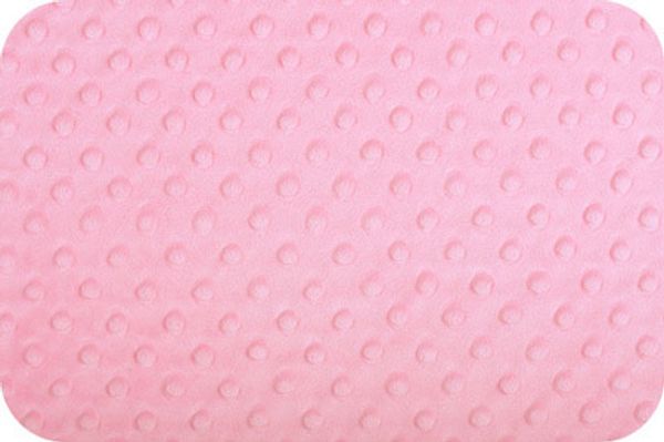 Плюш (ткань) Peppy Cuddle Dimple 455 г/м², 48х48 см, PARIS Pink
