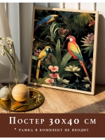 Постер 30х40 на стену интерьерный