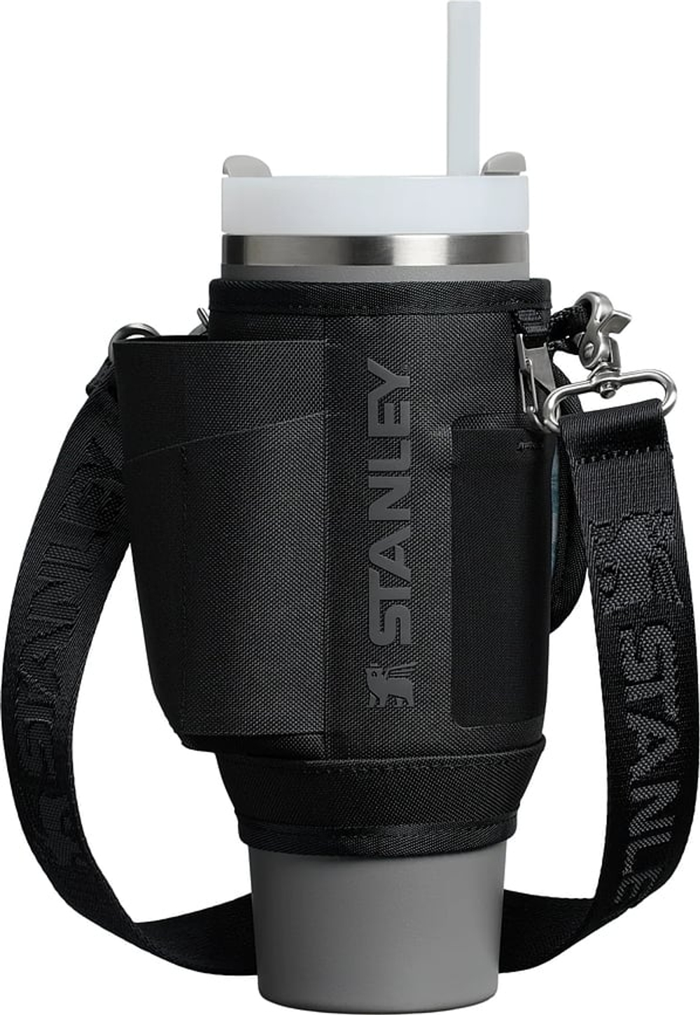 Термокружка stanley, torba na quencher, пластик, чёрная · арт. fabr 10-12444-023