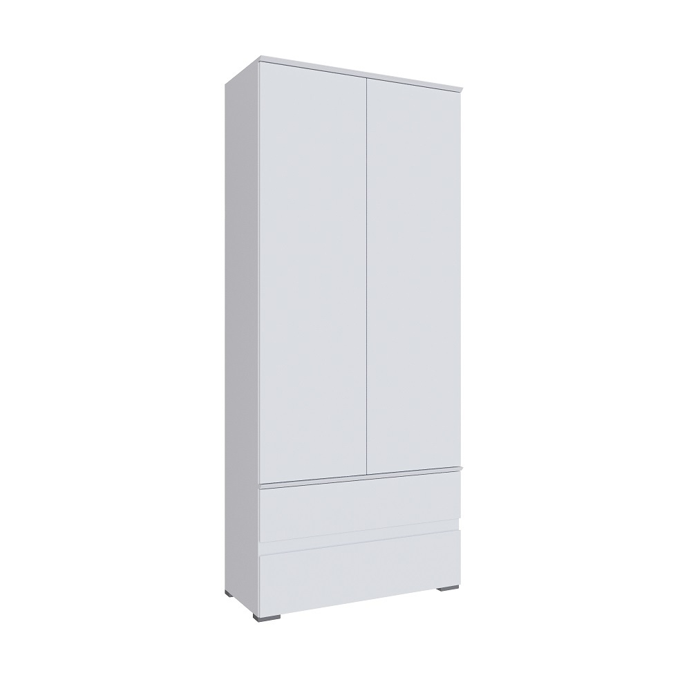 Шкаф для одежды и белья Плейона, белый