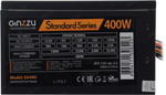 Блок питания 400W Ginzzu &lt;SA400&gt; ATX (24+4пин)