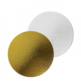 Подложка золото/жемчуг 0,8 мм. Диаметр 15 см