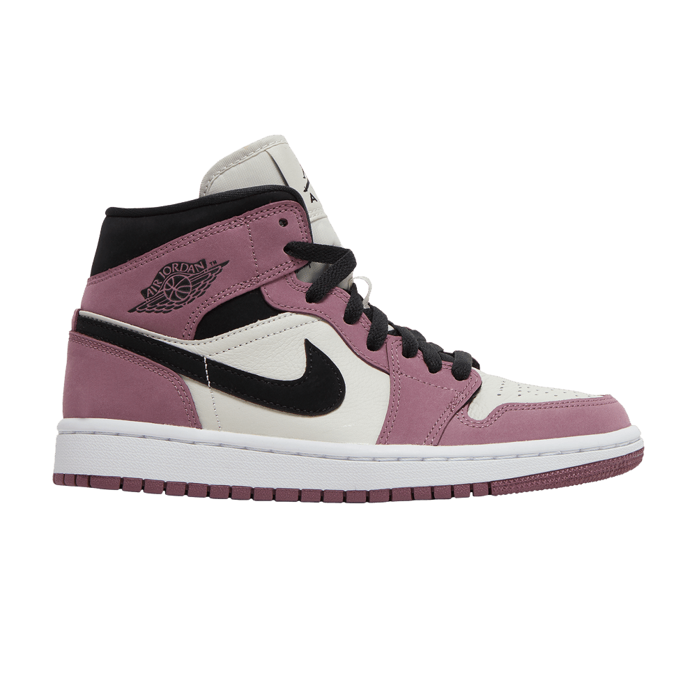 Кроссовки Jordan Air Jordan 1 Mid Se "Berry" (Женская размерная сетка)