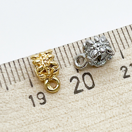 Бейл, цвет золото, размер 9*4 мм, цена за 1 шт