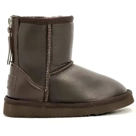Ugg Kids Metallic Zip "Chocolate”