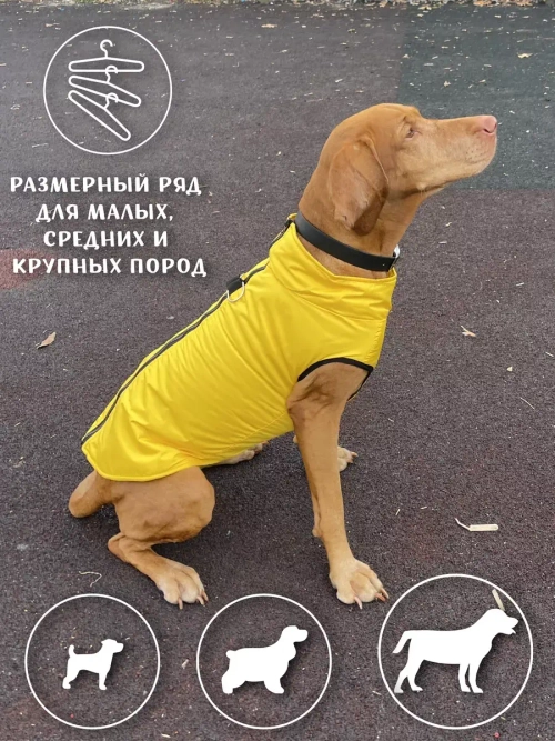 Зимний жилет для собак куртка