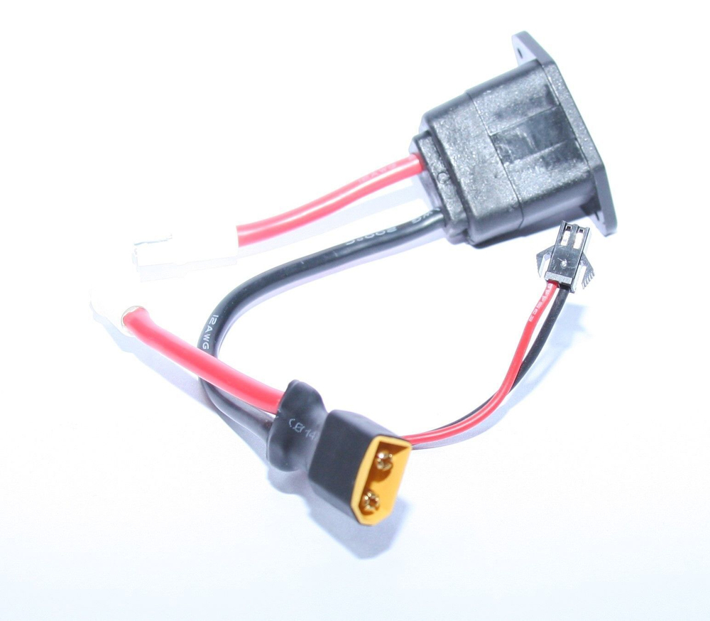 Порт разъем гнездо аккумулятора (мама) + XT60 (папа) для электровелосипеда