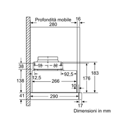 Встраиваемая вытяжка Siemens LI64LB531