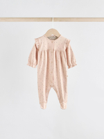 Комбинезон / Cлип и шапочка в комплекте для девочек Next AA5-449, 3 шт., Бежевый